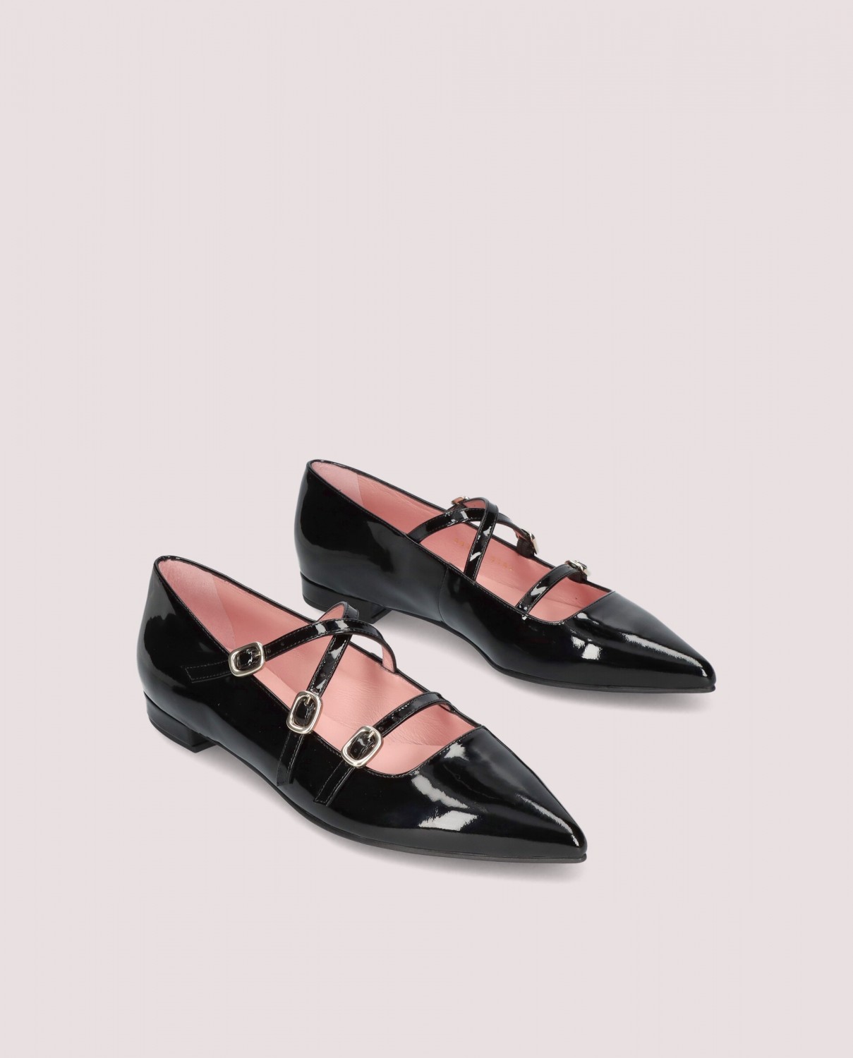 Pretty Ballerinas｜Clementineクロスストラップシューズ CLEMENTINE patent strap（クレメンタイン パテント ストラップ